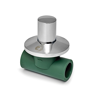 LLAVE DE PASO PPR CABEZAL POLIAMIDA
